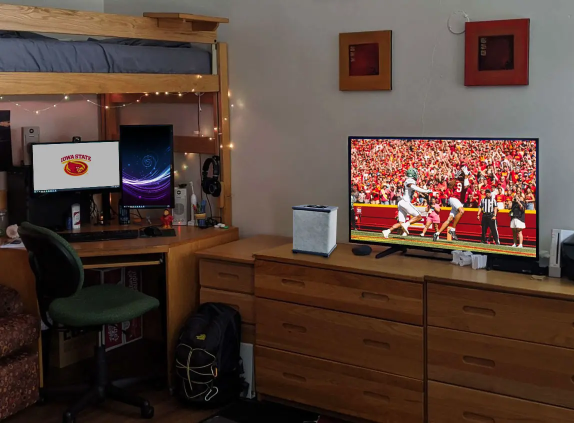 Dorm room with Fresh-Air MINI